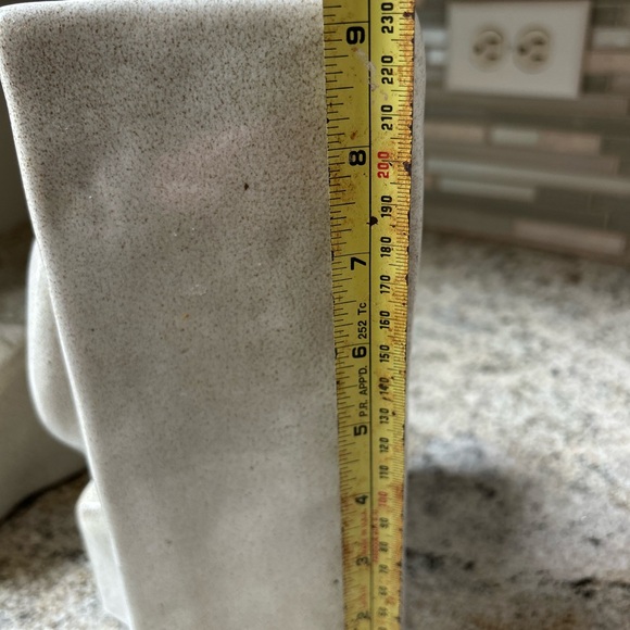 Vintage 1970s MCM Set Calcite Carved Horse Head Bookends Trojan Marble Stone - Picture 13 of 14